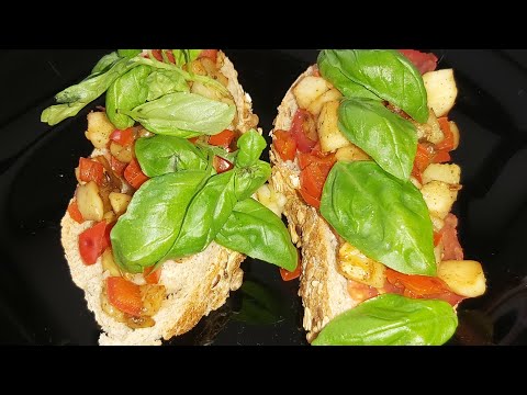 PREDLOG ZA JEDAN ZDRAV DORUČAK / SENDVIČ SA TIKVICAMA I PAPRIKOM 🤗