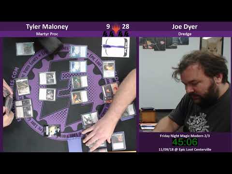 Featured Matches - Modern: Martyr Proc vs Dredge
