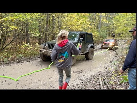 Fall Foliage and Muddy Mayhem - A Jeep Off Road Adventure