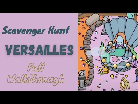 Scavenger Hunt - versailles -  Level 5 Gameplay 🔍
