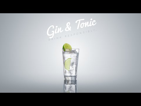 How to make gin tonic cocktail (easy recipe cocktail )