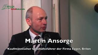 Festansprache: Martin Ansorge am Sonntag, 15.01.2017