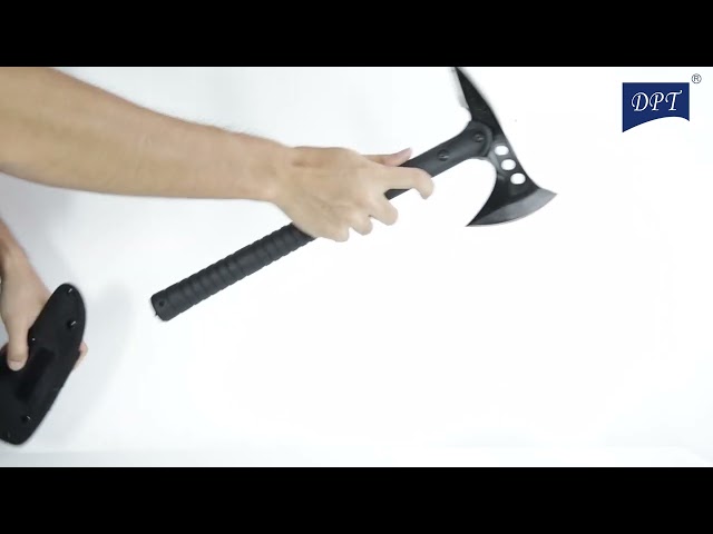 فأس تقطيع ستانلس ستيل عالي الجودة 39 سم - أداء قوي لتقطيع المواد الصلبة، مقبض مريح يقلل الإجهاد، متين ويتحمل الأعمال الشاقة،ضمان سنتان