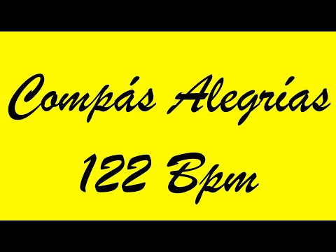 Compás Alegrías 122 Bpm - Bases Flamencas