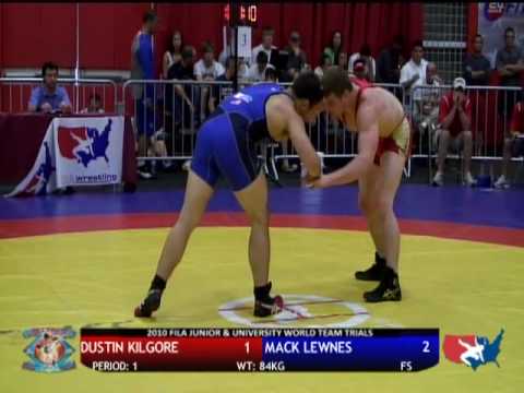 University Freestyle 84kg - Dustin Kilgore vs. Mack Lewnes