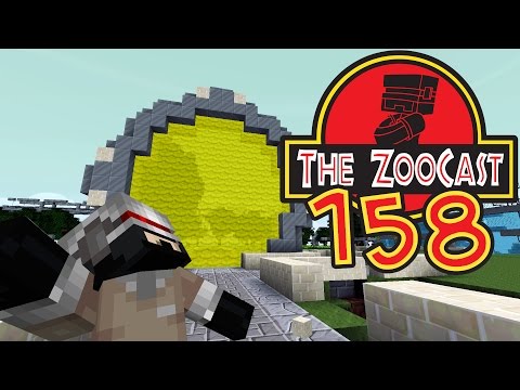 Minecraft Jurassic World (Jurassic Park) ZooCast - #158 Something Went Wrong! [1080p 60fps]