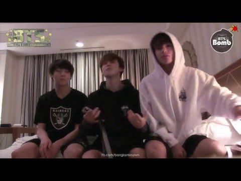[BangTanSodamn][Vietsub] [BANGTAN BOMB] Hide and seek with JM, V, JK (#1)