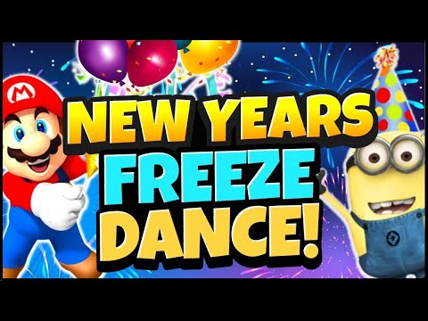 New Years Freeze Dance | Just Dance | Brain Break
