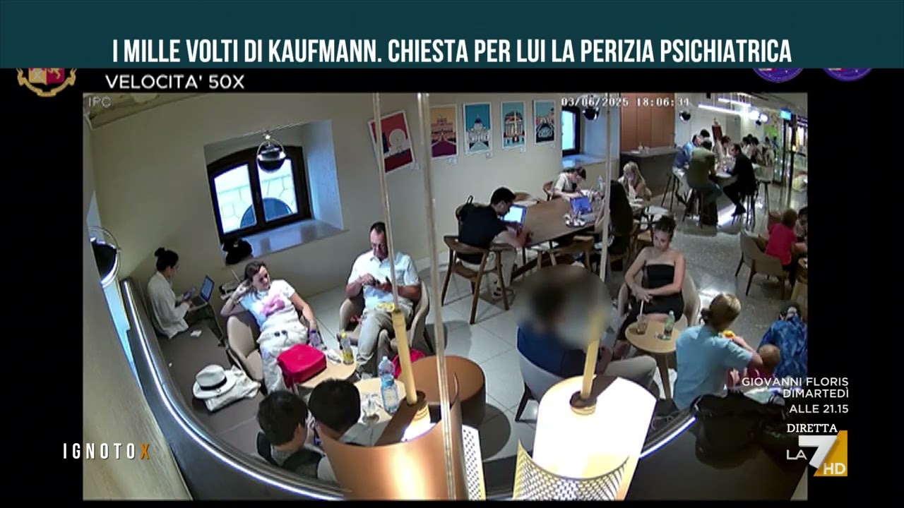 Villa Pamphili, le ultime ore di Kaufmann ricostruite dalle telecamere di sorveglianza