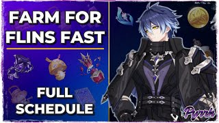 Flins Materials Farming Guide and Schedule - Genshin Impact