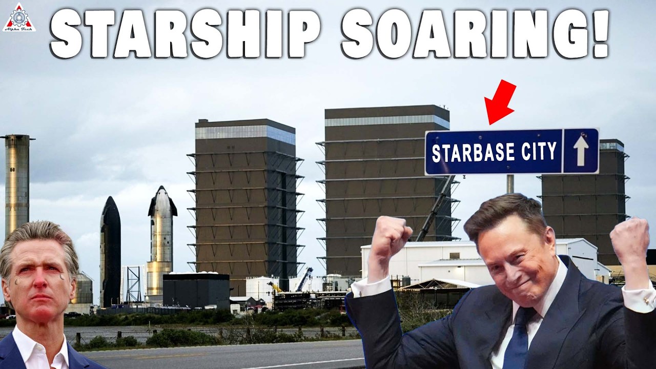 What SpaceX just did in Texas Shocked Cali's Gov!