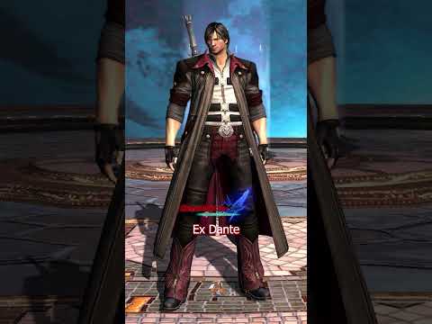 All costumes of Dante from all Dmc games