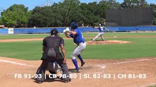 Eric Pardinho (06-01-2019) vs. XST Blue Jays (Intersquad) (Dunedin, FL)