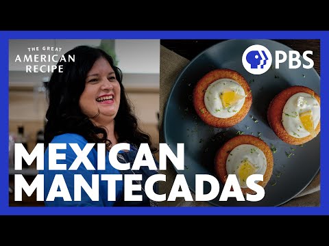 Silvia’s Mantecadas (Mexican Muffins) | The Great American Recipe | PBS Food
