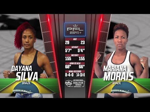 Ariane Lipski da Silva vs Mariana Morais full fight