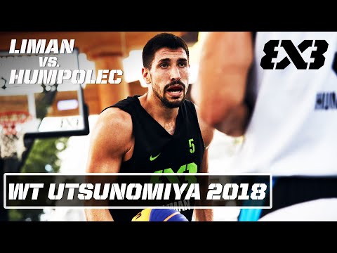 🔴 Liman vs. Humpolec Full Final Game [Re-Live] | FIBA 3x3 World Tour Utsunomiya 2018