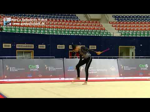 Rhea Bhansali (IND) - Junior 18 - Indian RG Cup Hyderabad 2019