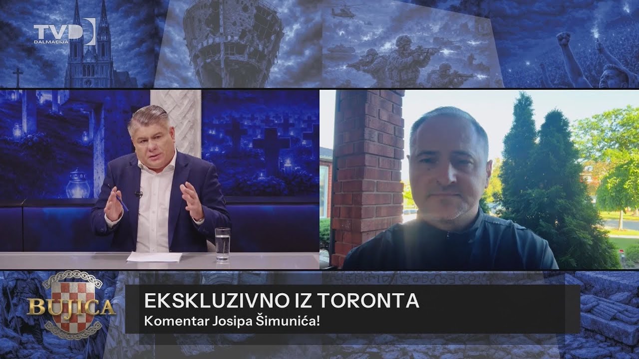 BUJICA 19.06.2026. JOE ŠIMUNIĆ O ENGLEZIMA I SUĐENJU NA SP! Tomislav Sunić protiv okupatora iz 1945.