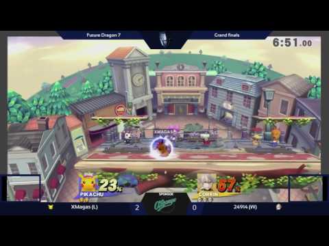 [FD7] Grand Finals - XMagas (Pikachu) vs 24914 (Robin, Corrin) - SSB4 Singles