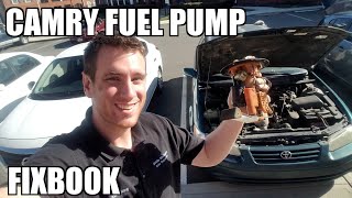 Fuel Pump 97-01 Toyota Camry Replacement "How to"