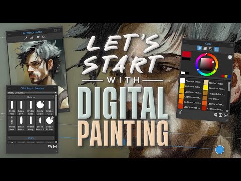 Beginnen wir mit digitaler Malerei in Rebelle 8.