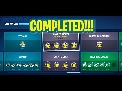 HOW TO COMPLETE RAGS TO RICHES PUNCHCARD (FOCUS GREY WEAPONS)