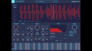 Video thumbnail for QUANTA Granular Synth - AUv3 - by Audio Damage - Getting Started - iPad Tutorial by The Sound Test Room