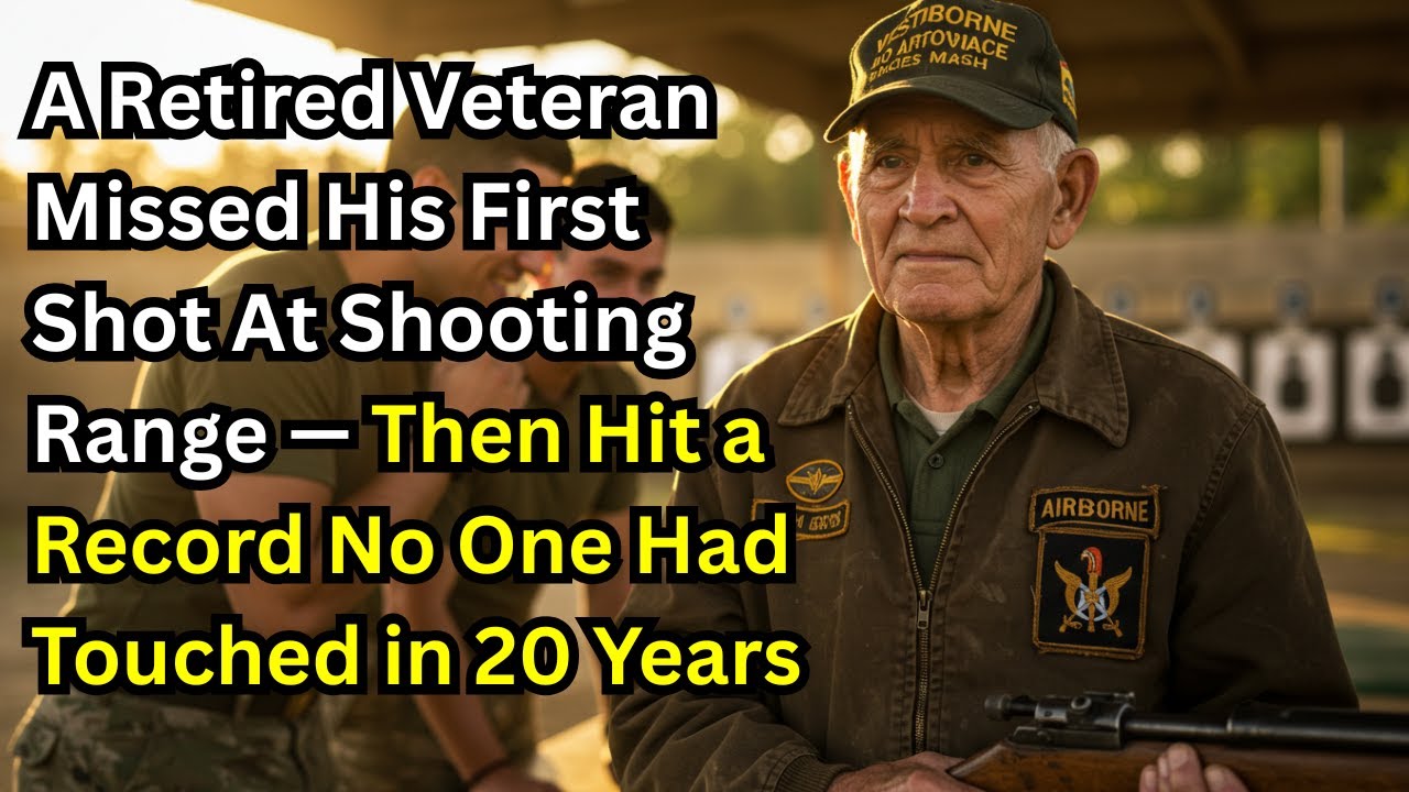 A Retired Veteran Missed His First Shot — Then Hit a Record No One Had Touched in 20 Years