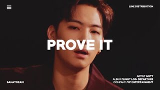 GOT7 (갓세븐) - Prove It | Line Distribution