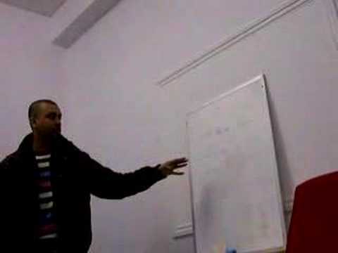 Marcelo Picone filma aula de inglês em Londres