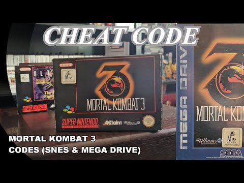 Mortal Kombat 3 - CHEAT CODES - Super Nintendo/Sega Genesis | feat. @TheToppyJr #mortalkombat