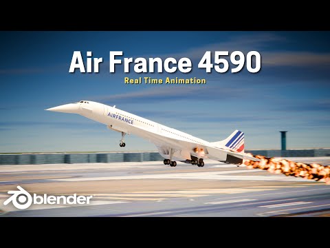 Crash of the Concorde | Air France 4590 Real Time Reconstruction
