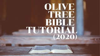 Olive Tree Bible Tutorial (2020)