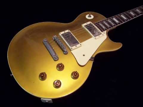 Hard rock backing track in D