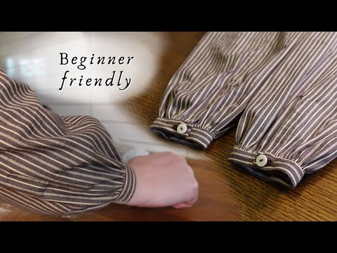 Hand Stitching a Pair of Victorian Sleeve Protectors