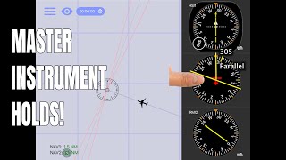 The BEST IFR Holding pattern video on youtube!