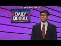 Jeopardy Teen Tournament Final Game 2 February 12 2013