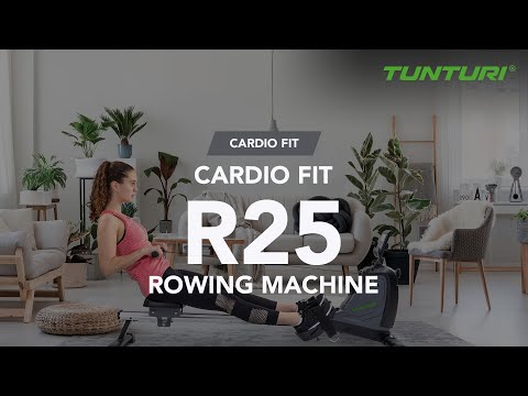 Irklavimo treniruoklis Tunturi Cardio Fit R25 video