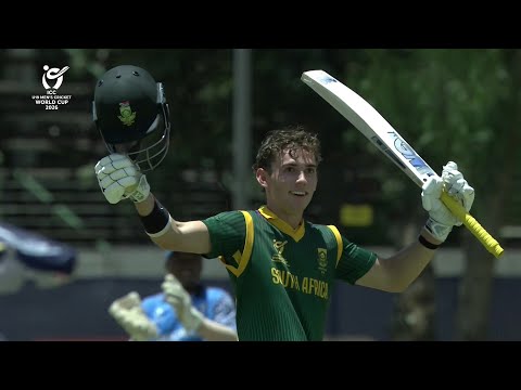 Jason Rowles 125 runs vs Tanzania U19 |14th Match SA U19 vs TANU19