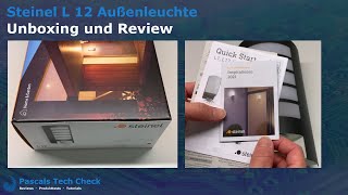 Steinel L 12 Außenleuchte mit Bewegungsmelder || Unboxing & Review