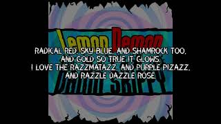 Ode To Crayola - Lemon Demon/Neil Cicierega | Lyric Video