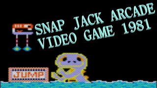🦑Snap Jack 1982 - Maze Games by Universal - Year 1981 Gameplay