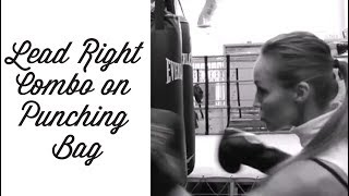 Boxing Combo on the Punching Bag