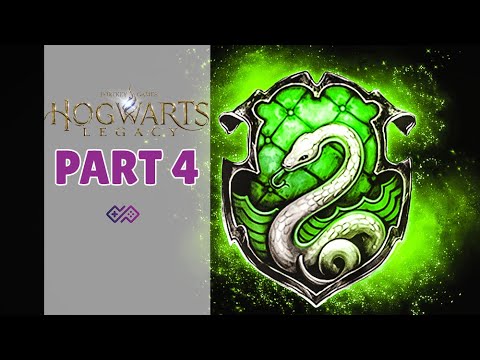 HOGWARTS LEGACY PS4 (Snape Slytherin) 100% Platinum Walkthrough No Commentary - PART 4 (PS5)