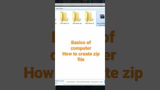 How to create zip files and how to extract zip files