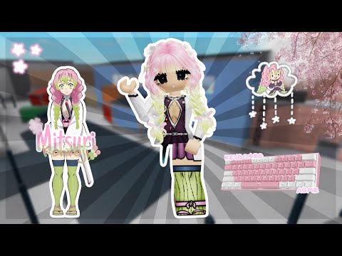 PLAYING MM2 AS MITSURI *TEAMERS?* KEYBOARD ASMR