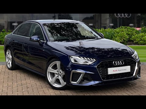 Approved used - Audi A4 S line 35 TDI 163 PS S tronic at Stafford Audi