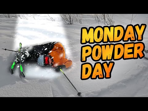 Monday Powder Day - Skiing With My 7 and 9 Year Old Boys | Fernie, British Columbia