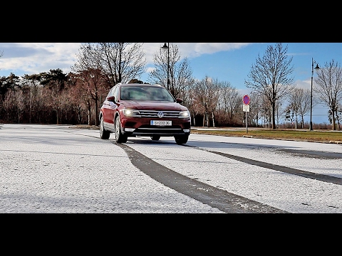Allein im neuen VW Tiguan
