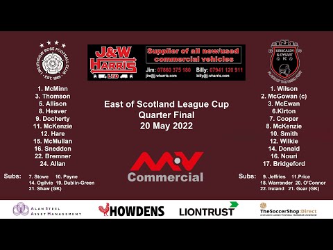 Linlithgow Rose v Kirkcaldy & Dysart – 20 May 2022